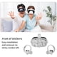 thumbnail image 4 of Inteprter Juego de pegatinas protectoras para controlador de auriculares VR para Quest 2, pegatina de cubierta de auriculares VR de piel de PVC para Type10 NO10, 4 of 6