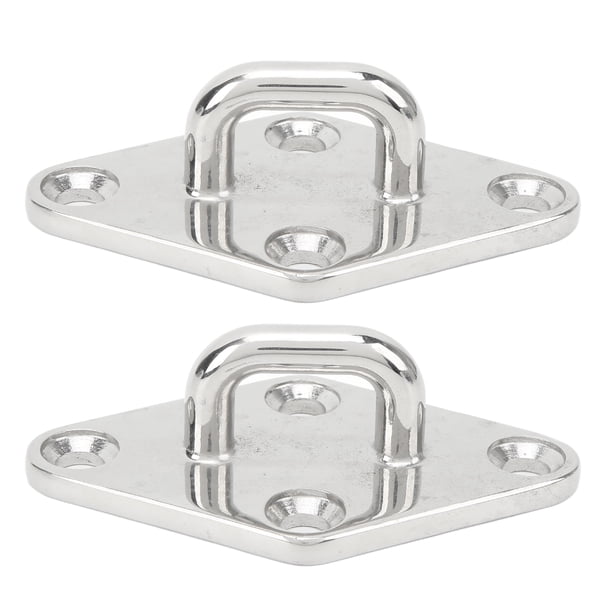Herrajes para colgar, 2 piezas Gancho para techo Gancho para placa de ojo de techo Almohadilla para gancho de techo Eficiencia óptima
