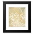 thumbnail image 2 of Jan Toorop 15x17 Black Modern Framed Museum Art Print Titled - Woman with Butterfly by a Pond with Two Swans (1894), 2 of 5