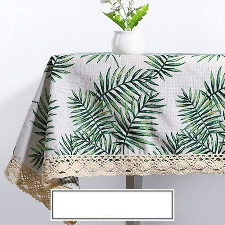 

Livesture Cotton And Linen Tablecloth Fabric Student Desk P 130X180CM