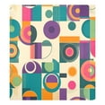 thumbnail image 6 of Yayeee Magnetic Dishwasher Cover for The Front Decoration Home Kitchen Machine Sticker Protector, Purple Geometric, 6 of 6