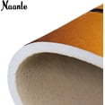 thumbnail image 6 of FREEAM Sport Area Rug 5'x7', Fire Basketball Polyester Area Rug Mat for Living Dining Dorm Room Bedroom Home Decorative, 6 of 6