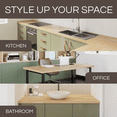 thumbnail image 7 of 72 x 25 x 1.5 Inches Rubberwood Butcher Block Countertop Solid Wooden Table Top for Kitchen Countertops DIY Butcher Block Desks and Wood Table Tops Unfinished Surface for Customization, 7 of 7