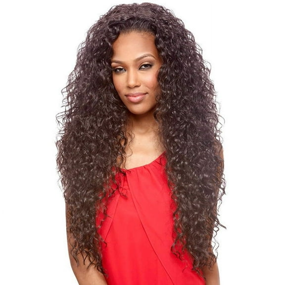 Vanessa Express Synthetic Hair Half Wig Super Weave Las Mogan 1B