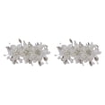 thumbnail image 1 of 2 piezas zapatos encanto adornos zapato nupcial clip ornamento para sombrero de compromiso, 1 of 9