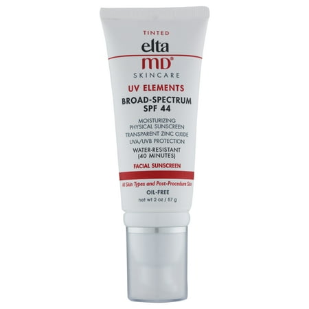 EltaMD UV Elements Broad-Spectrum Spf 44 Tinted, 2 (Best Tinted Sunscreen For Oily Skin)