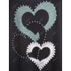 thumbnail image 3 of Top de Talla Extra de Tirante Fino con Estampado de Corazón Rosegal Camisetas sin mangas de talla grande, 3 of 5
