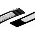 thumbnail image 3 of LinenLoon Universal 2PCS Carbon Fiber Car Fender Wheel Eyebrow Door Stickers Decal Protection Car Side Sticker Reflective Safety Decoration for Cars Trucks Pickup (White), 3 of 5