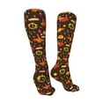 thumbnail image 3 of Naloa Thanksgiving Turkey High Stockings Women Thigh High Stockings Over Knee Long Stockings-One Size, 3 of 8