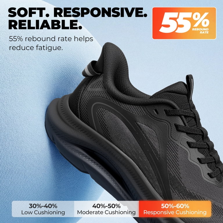 ALLSWIFIT Men's Slip-On Cross Training Shoes | Stability Cushioned