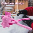 thumbnail image 3 of Gwong Juguete Forma de oso Estilo de fútbol Snowball Maker Clip Plastic Plastic Freely Collected Winter Ball Ball Kids Toy Gwong 30012329, 3 of 6