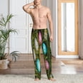 thumbnail image 2 of Balery colorful Easter eggs Pantalones de pijama para hombre, pijama ultraligero, pantalón de descanso-XX-Large, 2 of 6