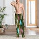 thumbnail image 2 of Fotbe colorful Easter eggs Pantalones de Pijama para Hombre, Pantalones de Dormir, Pantalones de Casa con Cintura Ajustable y Bolsillos-Small, 2 of 6