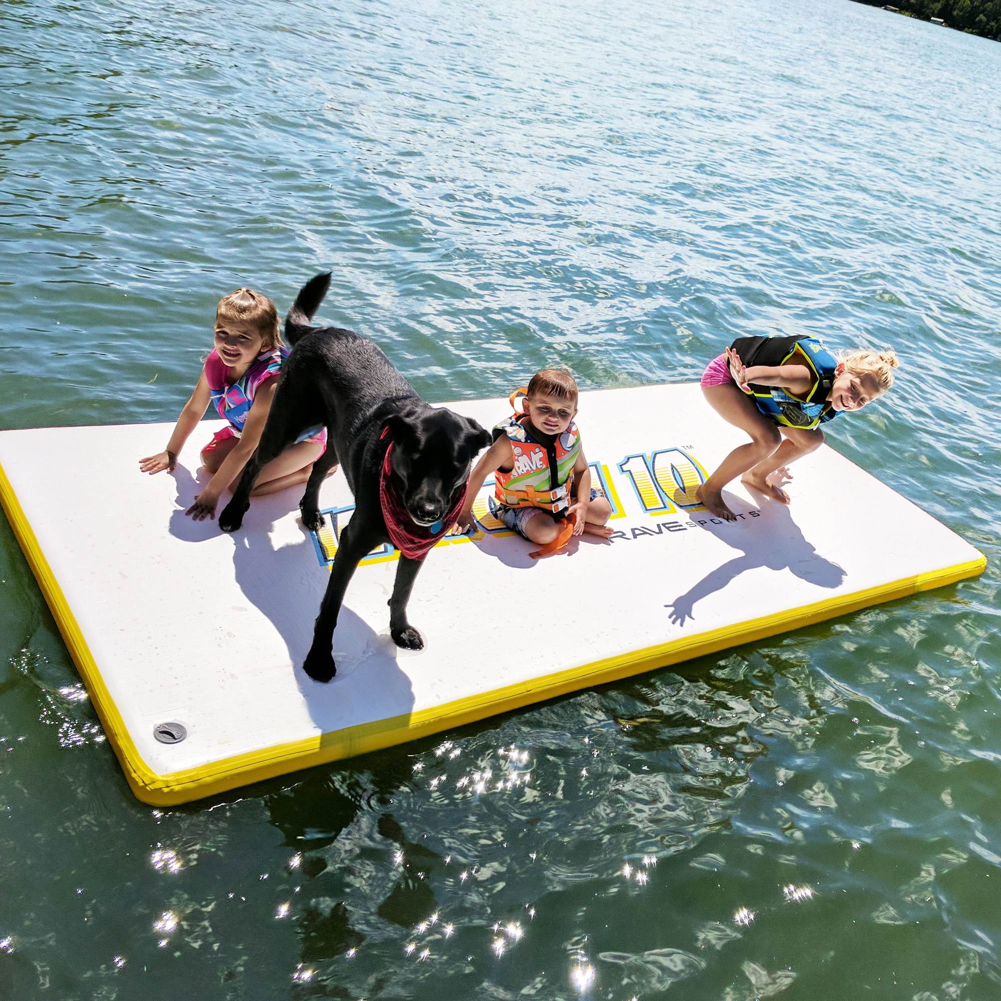 towboggan water mat