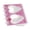 Pink heart, variant on Giaone Photocard Holder Stand Clear Trading Card Protectors Minis Calendar Photo Album Small Picture Frame Tabletop Display
