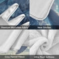thumbnail image 3 of Yayeee Throw Blanket for Couch Soft Warm 50" x 60" Sofa Chair Bed Decoration, Night Floating Whale, 3 of 7