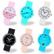 thumbnail image 2 of Reloj de silicona de Color caramelo para estudiantes, reloj de cuarzo de dibujos animados para niños, reloj para niñas, reloj de moda para mujeres, reloj de pulsera para niños, relojes para mujeres Gao Jinjia LED, 2 of 2