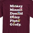 thumbnail image 3 of Mickey & Friends - Character Logo - Men's Short Sleeve Graphic T-Shirt, 3 of 5