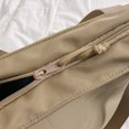 thumbnail image 5 of Baiways College Students Simple Multi-Purpose Large Capacity Single Shoulder Canvas Bag, Tutorial Class Multi-Layer Oblique Span Bag 12.2*11*4.33in, 5 of 9