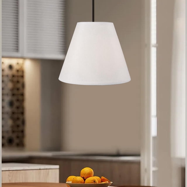 Pantalla de lámpara de pie, pantalla de tela clásica rústica, cubierta de lámpara de repuesto, lámpara de pared para granja, Bar, dormitorio