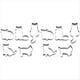 thumbnail image 1 of Molde de Aluminio para Hornear Pasteles con Forma de , Molde Cortador de Galletas, Accesorios para Hornear Sugarcraft, 1 of 7