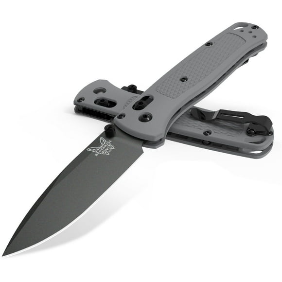 Benchmade Bugout AXIS Lock Knife Storm Gray Grivory (3.24&quot; Black) 535BK-08