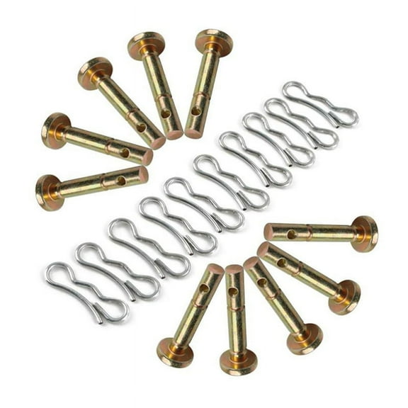 HOT 10 Pcs Shear Pins   Cotters for Snowblower- 738-04124 and 714-04040 Replacement Snow Throwers