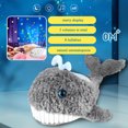 thumbnail image 4 of Baby Sleep Projector Plush Toy Stuffed Animal With Starry Night Light, White Noise And Soothing Sound (Cute Little Whale), 4 of 10