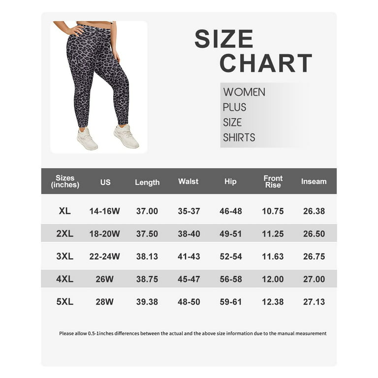 TIYOMI Plus Size Leggings For Women Black Pants Stretchy Butt Fit High  Waist Solid Color Ankle Leggings Soft Workout Fall Winter Casual Leggings  XL