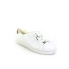 Pre-owned|Michael Michael Kors Womens Leather Lace Up Low Top Sneakers White Size 10