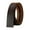 Brown, variant on Men Genuine Leather Belt No Automatic Buckle Two-Layer Cowhide Retro Style Buckleless Design Waistband
