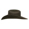 thumbnail image 3 of Stetson Men's 3X Oak Ridge Chocolate Wool Felt Hat SWOAKR-724022, 3 of 7