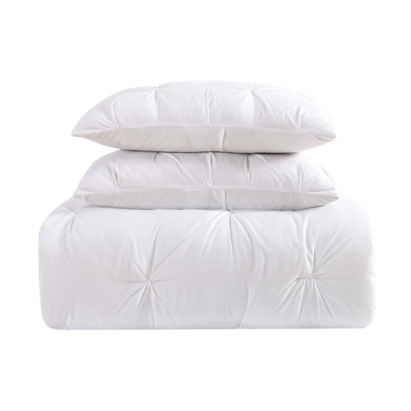 Truly Soft Pleated Blush Twin Xl Comforter Set Com