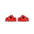 thumbnail image 2 of Power Stop Rear Pair of Red Powder Coated Calipers S5048, 2 of 4