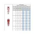thumbnail image 4 of DYMADE Womens Christmas Workout Leggings Footless Fun Graphic Printed Cute Patterns Skinny Pants, 4 of 4