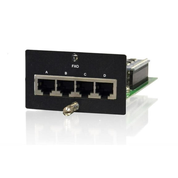 FMUX1001-FXO - 4 POTS FXO lines module for FMUX1001, 4 x RJ11 connectors
