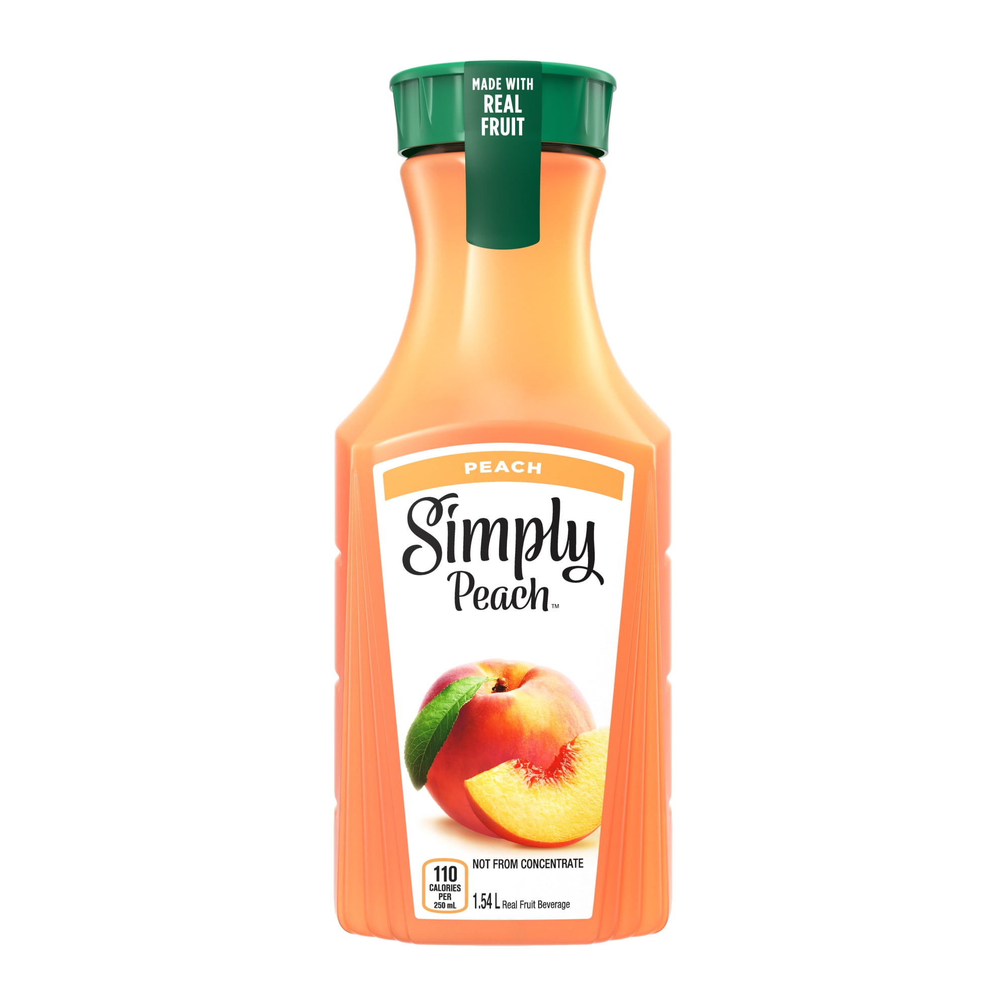 Simply Peach Bottle, 1.54 Liters, 1.54 x L