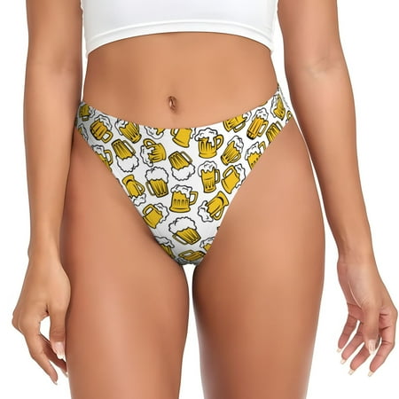 Sigee Beer for Women s G-String Panty  Low Rise  Soft Lace Perfect for Everyday Wear or Special Occasions-XX-Large