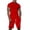 Red, variant on Men's Shirt and Shorts Set 2 Piece Fashion Summer Tracksuits Oversized T-Shirts and Shorts Outfits