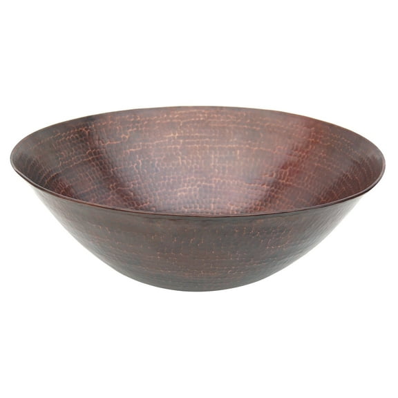 Copper Vessel Sink - Antique Dark Copper