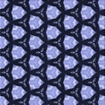 thumbnail image 1 of Ahgly Company Machine Washable Indoor Square Transitional Night Blue Area Rugs, 4' Square, 1 of 7