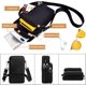 thumbnail image 4 of Phone Bags for Women Crossbody, Nylon Crossbody Phone Bag Mobile Phone Pouch with Long Strap, Ladies Cell Phone Crossbody Bag Small Shoulder Bag with, 4 of 4