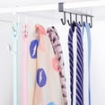 thumbnail image 2 of 6 Hooks Cup Holder Hang Kitchen Cabinet Under Shelf Storage Rack Organizer Hook, 2 of 3