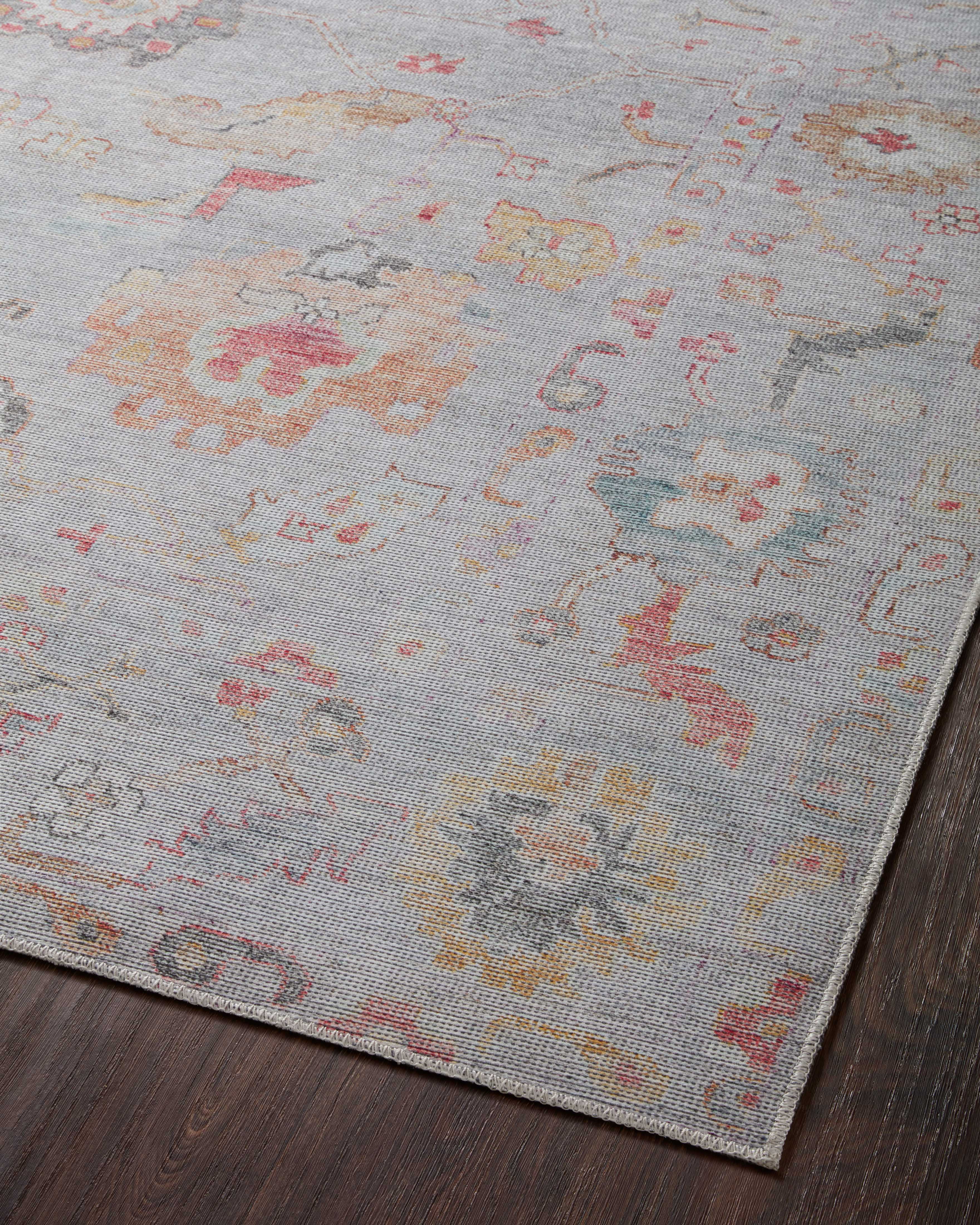 Loloi II Elysium Silver / Multi 2'-6" X 12'-0" Runner Rug