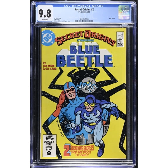 Secret Origins #2 - CGC 9.8 Comic Book