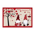 thumbnail image 2 of Steadline Polyester Valentine's Day Doormat Romantic Home Decor for Living Room with Non-Slip Backing Unique Holiday Floor Mat Gift for Couples Anniversary Present, 2 of 3