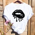 thumbnail image 5 of Camisetas con estampado de corazón y amor de leopardo para mujer, camiseta gráfica a la moda, camiseta bonita de manga corta de los años 90 para primavera y verano, camiseta para mujer, 5 of 5