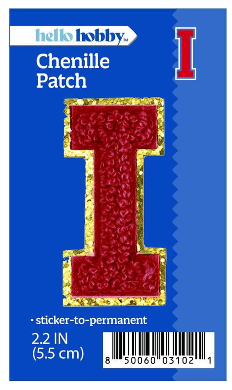 Hello Hobby Chenille I-Red Letter