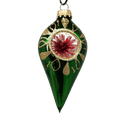 thumbnail image 3 of Krebs Glass Ornament 4 pack - Vintage Teardrop Reflectors, 3 of 5
