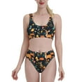 thumbnail image 2 of Picia Forest Elf Women's High Waisted Bikini Scoop Neck Swimsuit Two Pieces Bathing Suit-XX-Large, 2 of 8